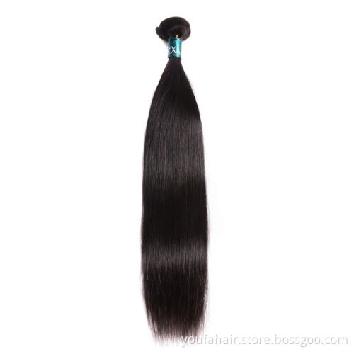 Cheap 100% Human Hair Extension Raw Indian Hair Bundle Long Natural Straight Virgin Remy 10A Cuticle Aligned Hair Bundles Vendor